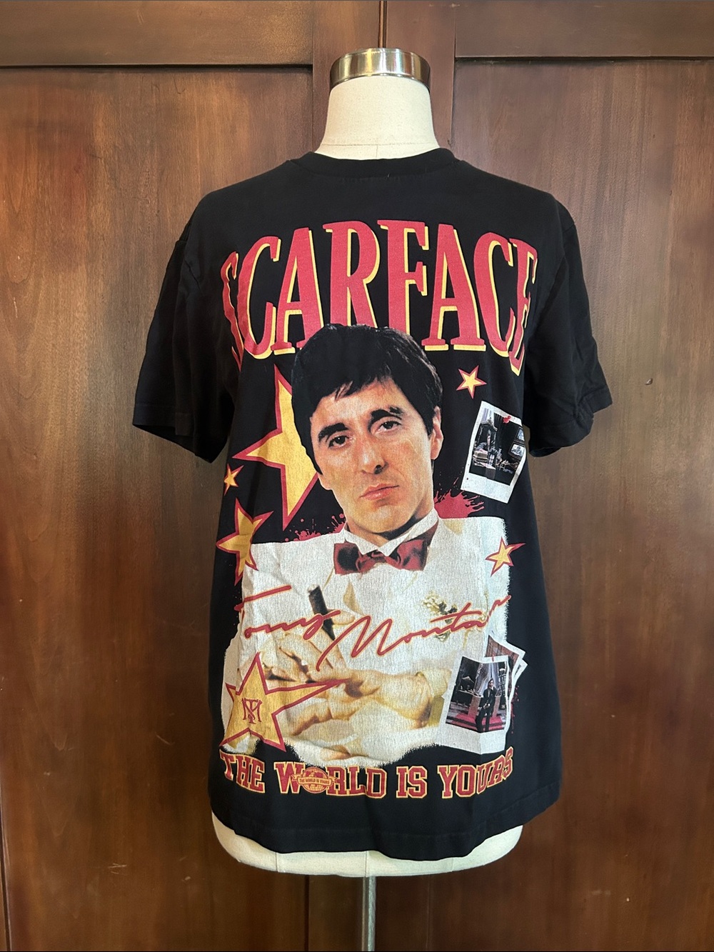 Scarface X Shoe Palace Black Tee Shirt S